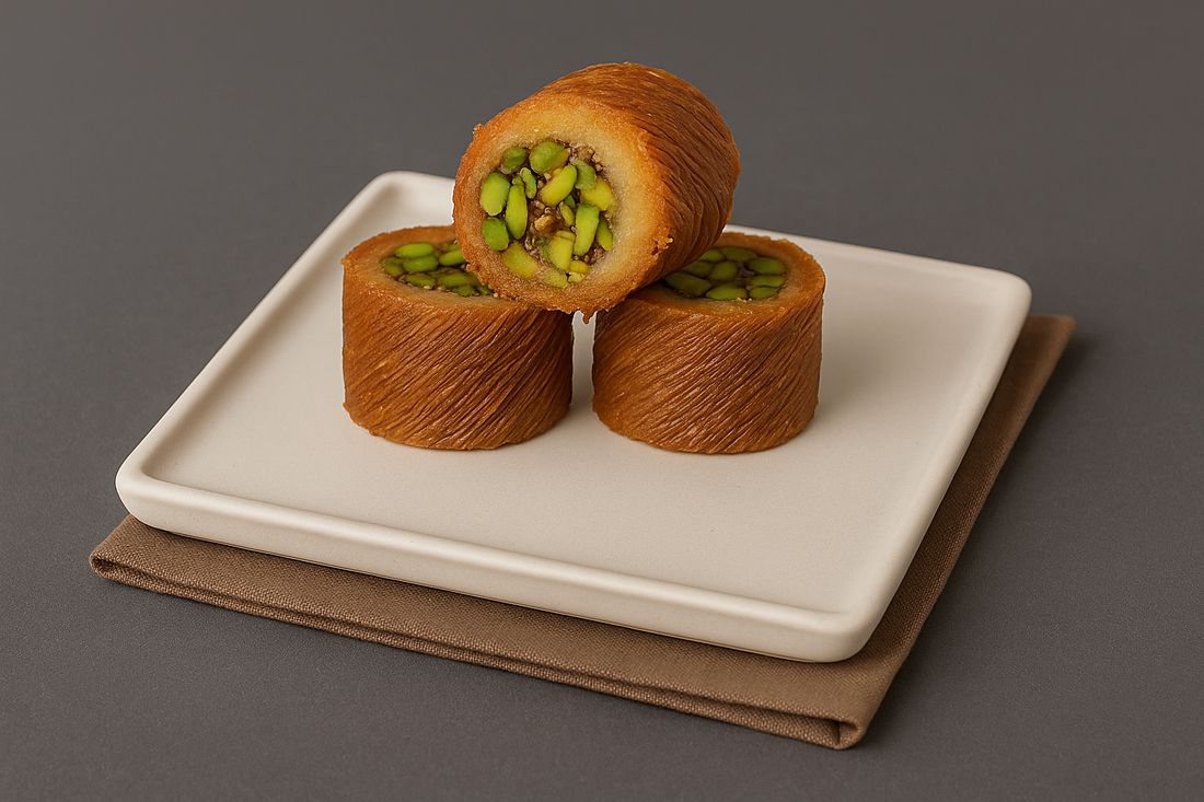 Burma with pistachio