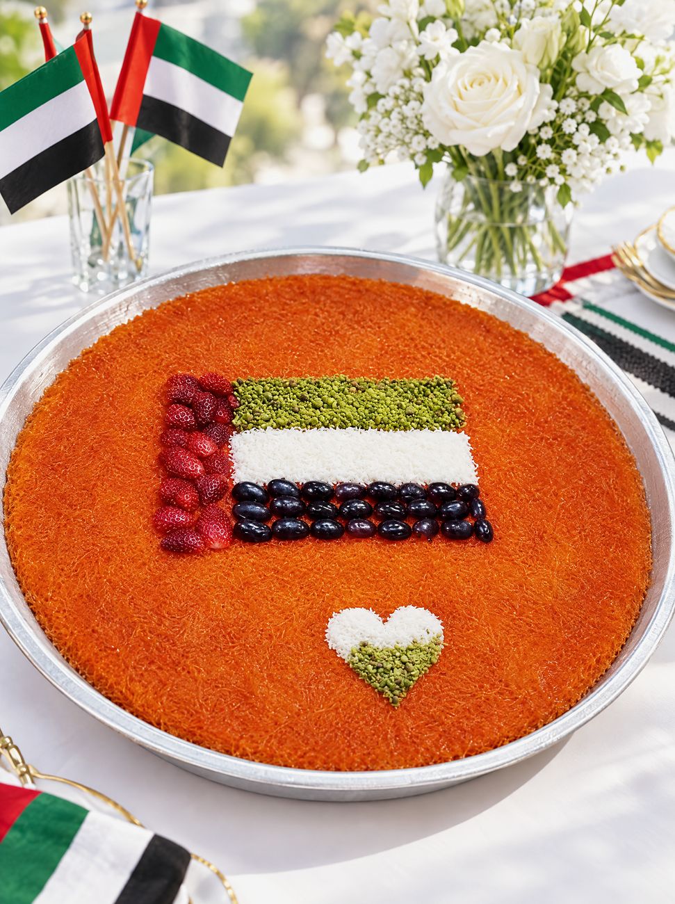 A National Day kunafa tray